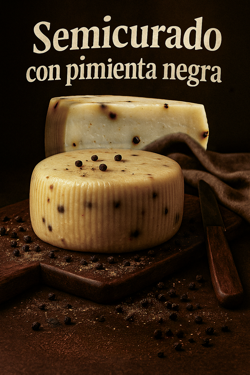 Semicurado Pimienta Negra